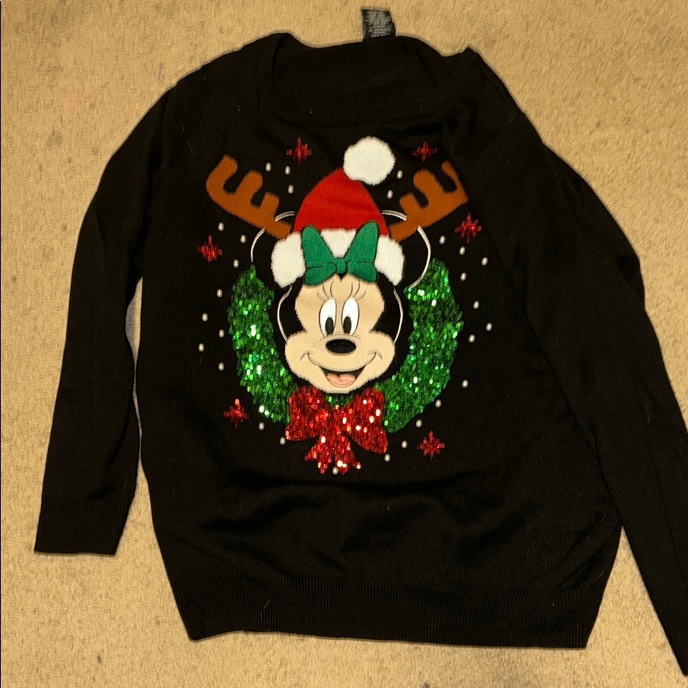 🎄Disney Christmas Sweater with Minnie Mouse